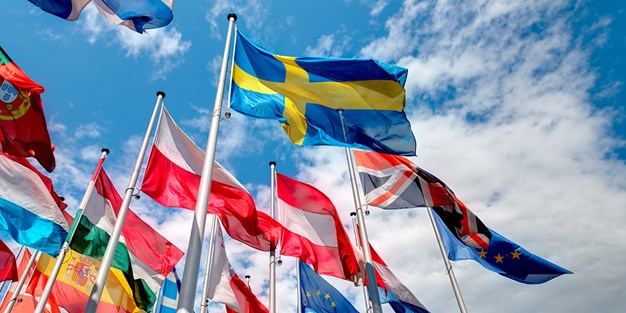 Flags. Photo.